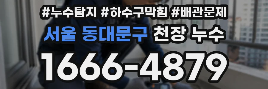 서울 동대문구 천장 누수