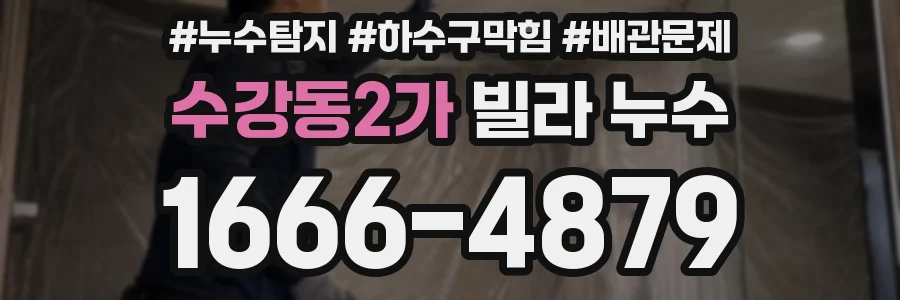 수강동2가 빌라 누수