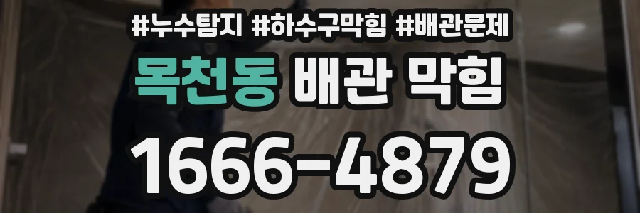 목천동 배관 막힘