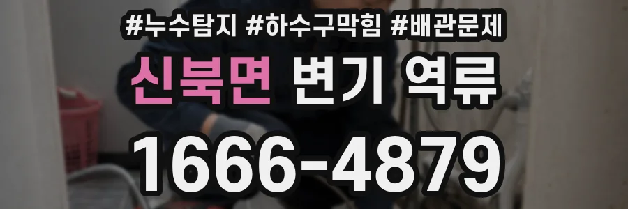 신북면 변기 역류