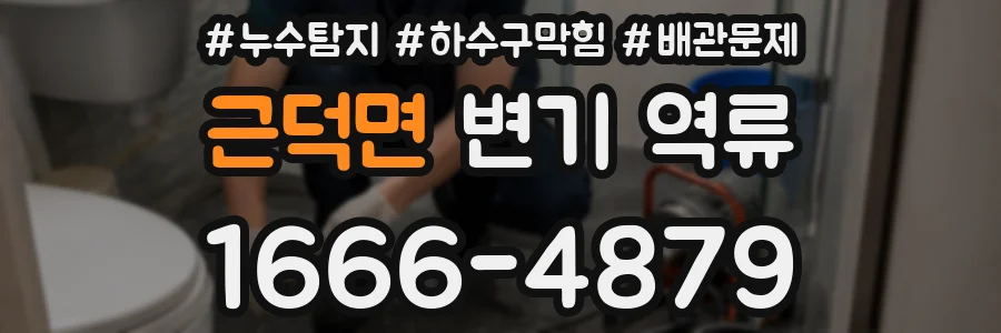 근덕면 변기 역류