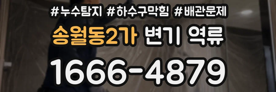 송월동2가 변기 역류