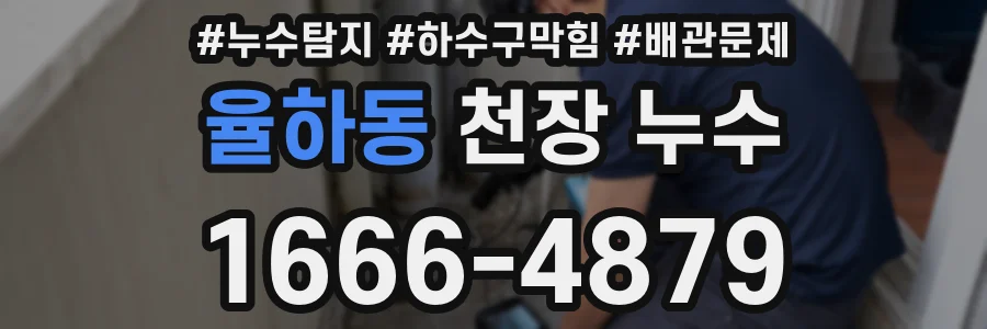율하동 천장 누수