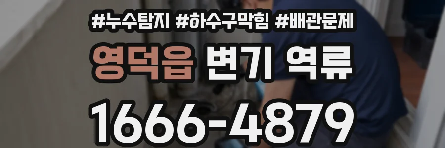 영덕읍 변기 역류