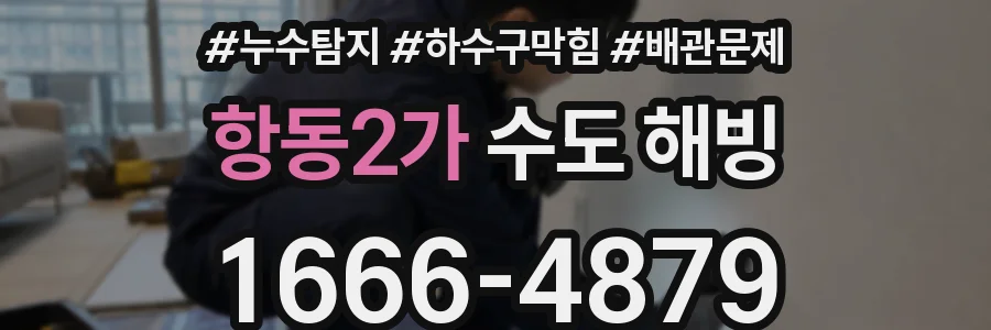 항동2가 수도 해빙