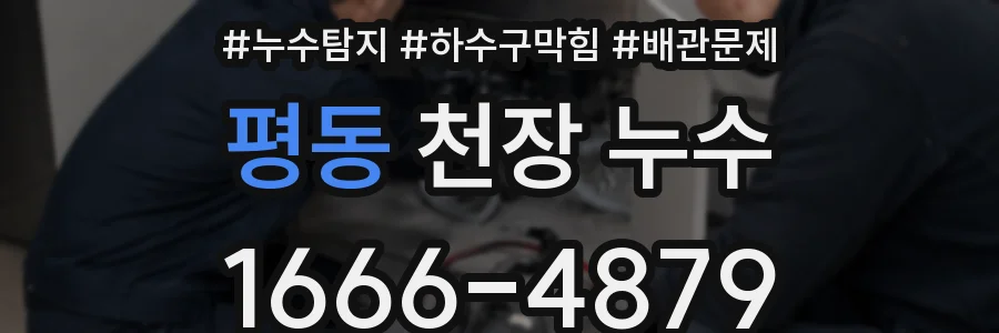 평동 천장 누수
