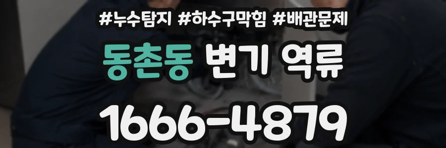 동촌동 변기 역류