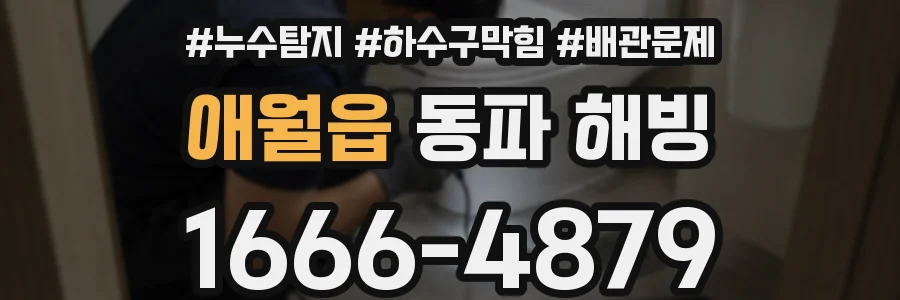 애월읍 동파 해빙