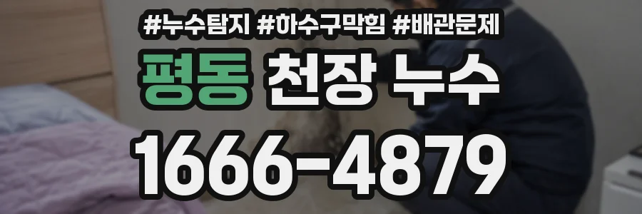 평동 천장 누수