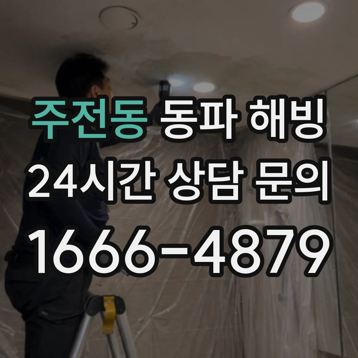 주전동 동파 해빙