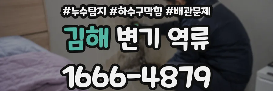 김해 변기 역류