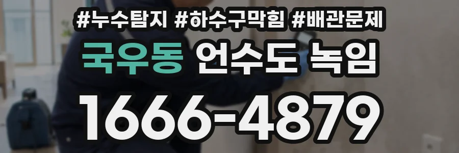 국우동 언수도 녹임
