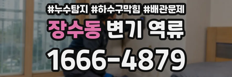 장수동 변기 역류