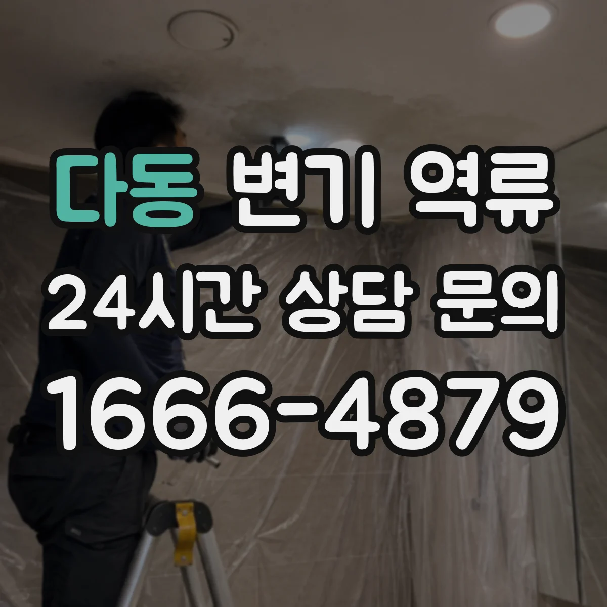 다동 변기 역류