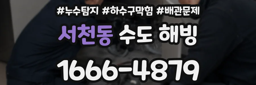 서천동 수도 해빙