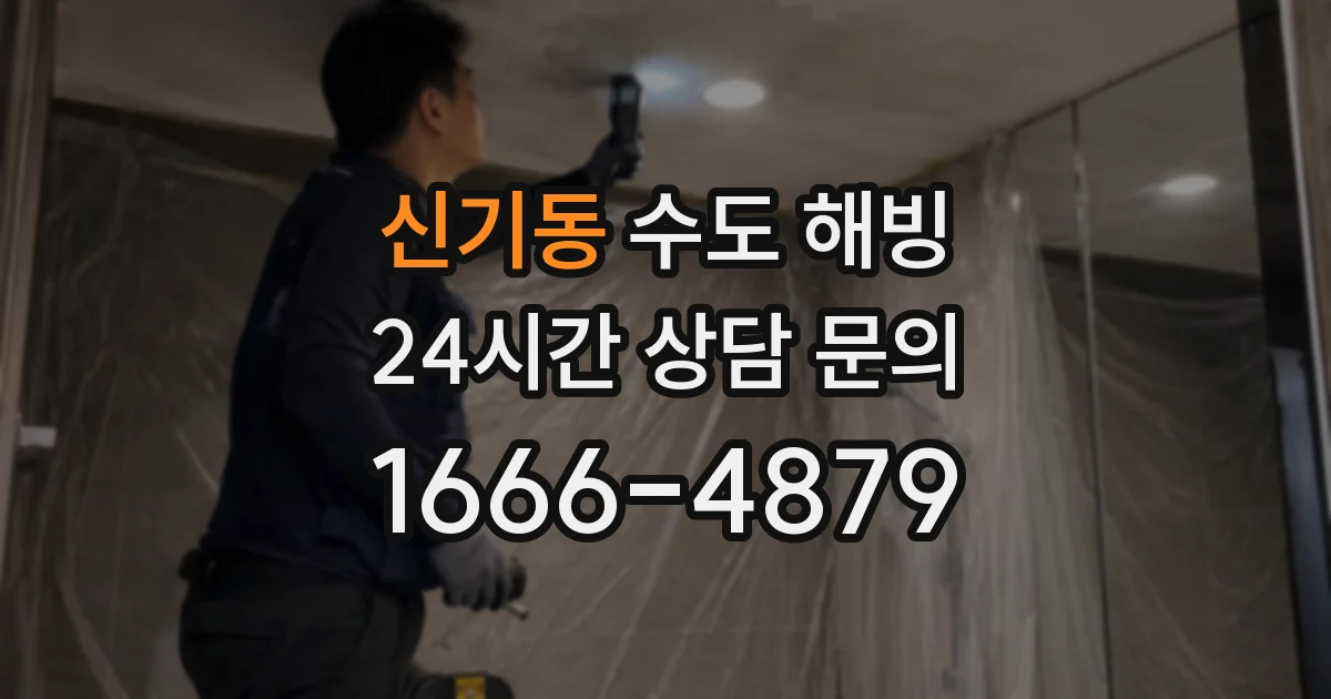 신기동 수도 해빙