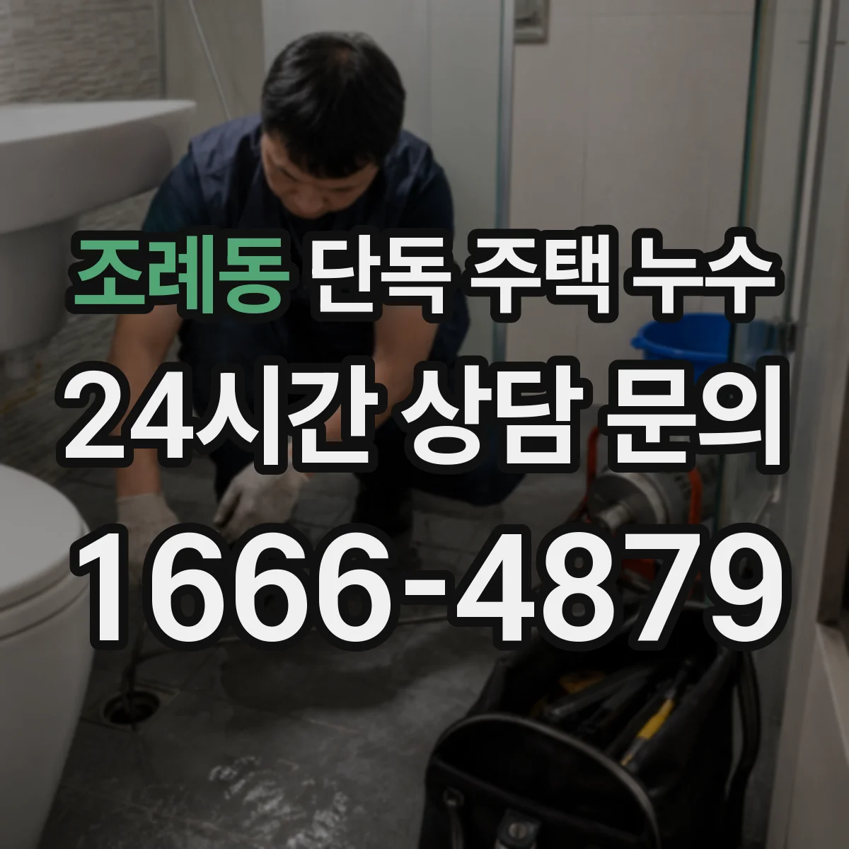 조례동 단독 주택 누수