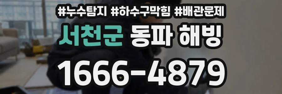 서천군 동파 해빙