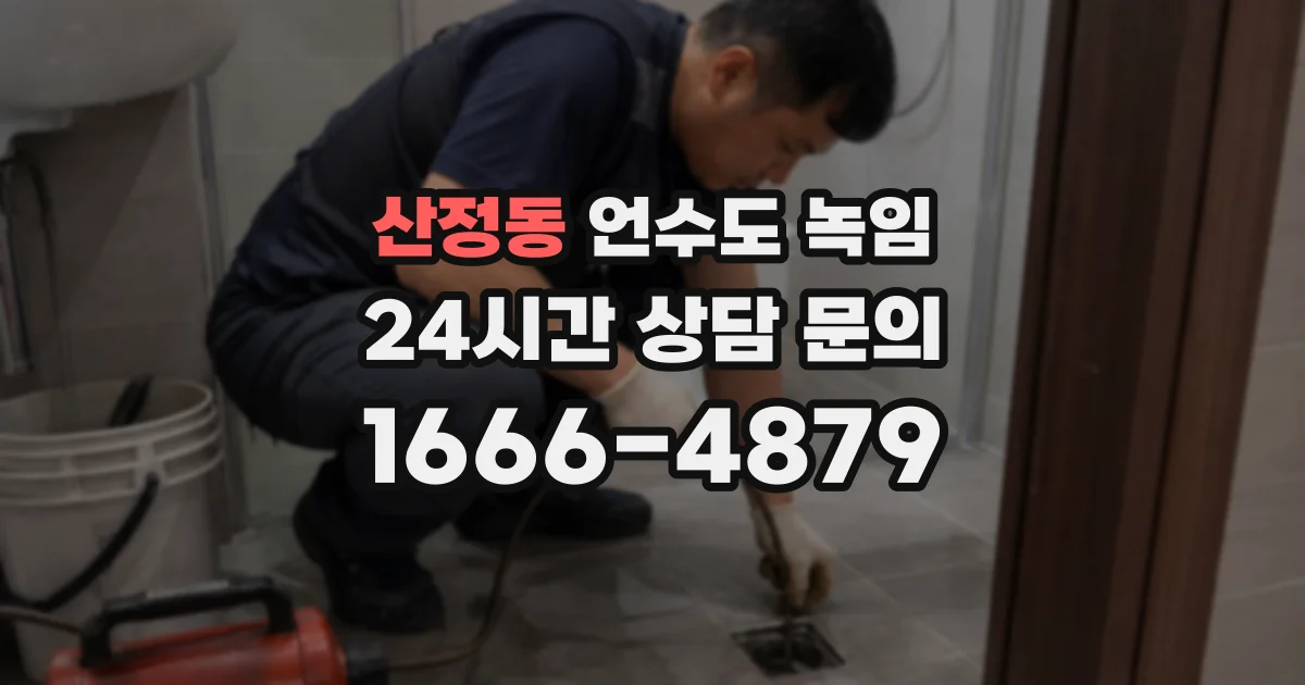 산정동 언수도 녹임