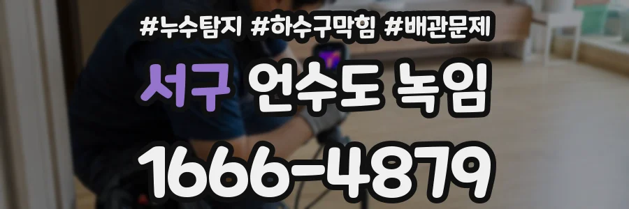 서구 언수도 녹임