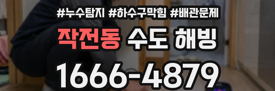 작전동 수도 해빙