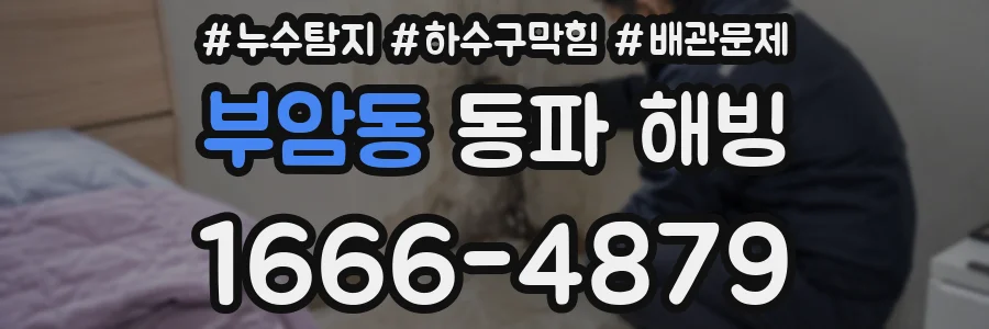 부암동 동파 해빙