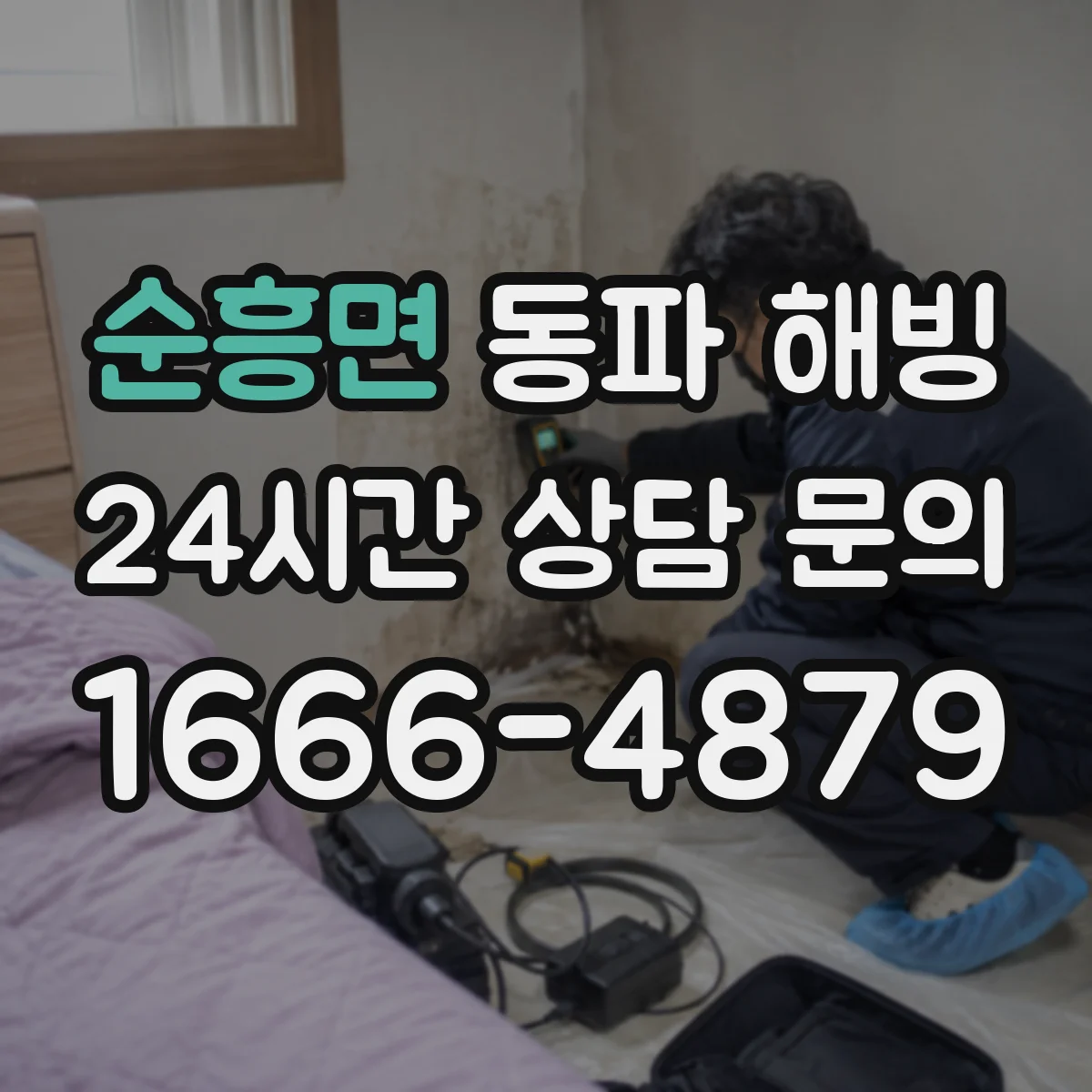 순흥면 동파 해빙