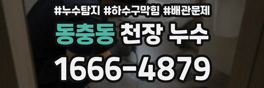 동충동 천장 누수