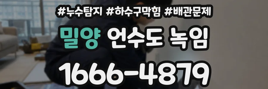 밀양 언수도 녹임