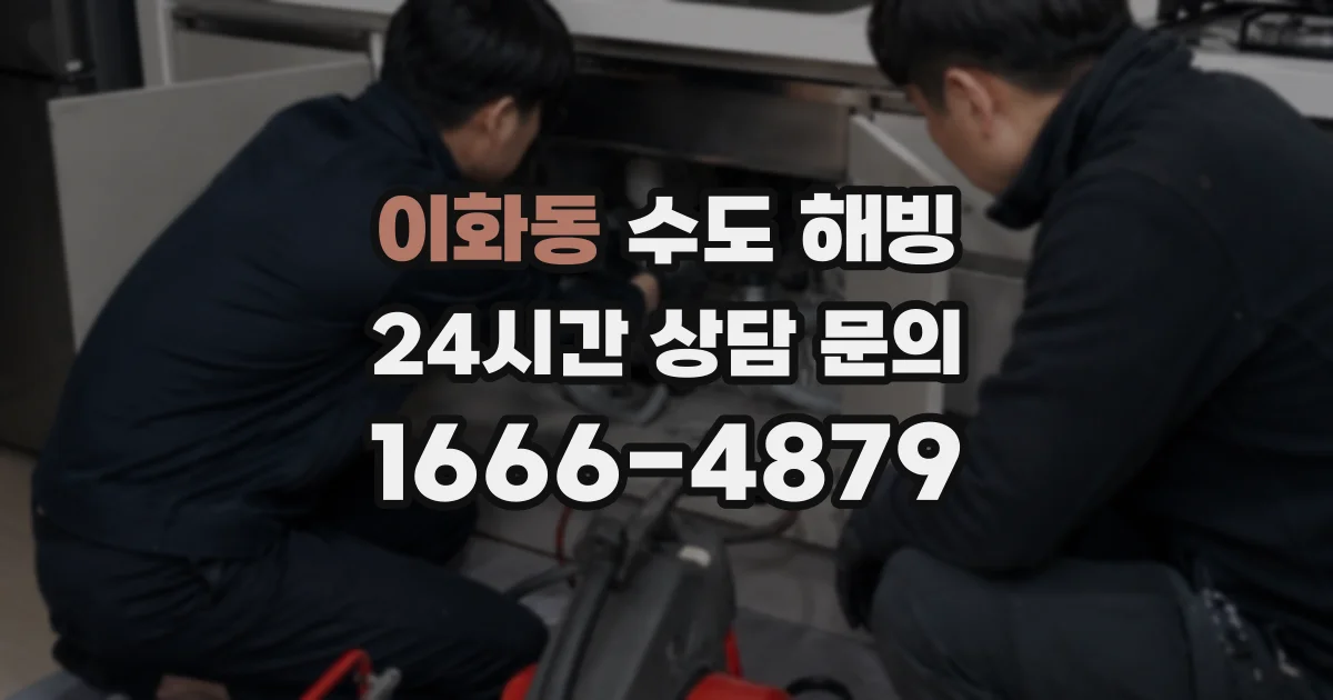 이화동 수도 해빙