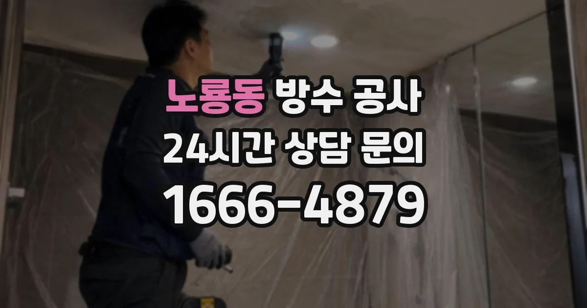 노룡동 방수 공사