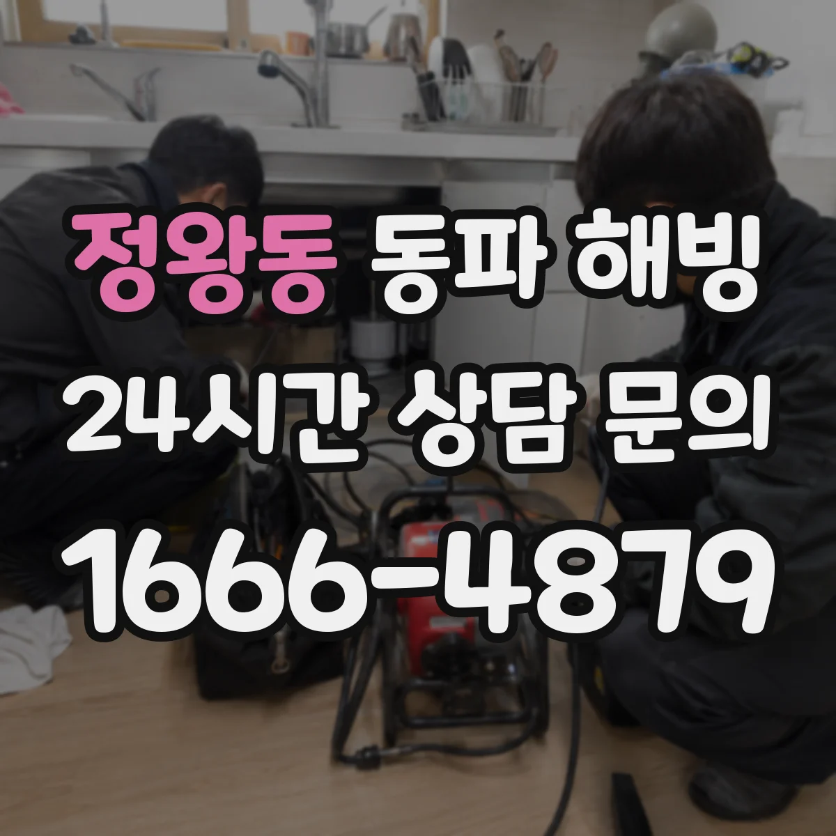 정왕동 동파 해빙