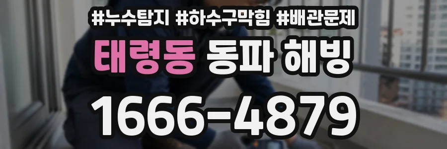태령동 동파 해빙