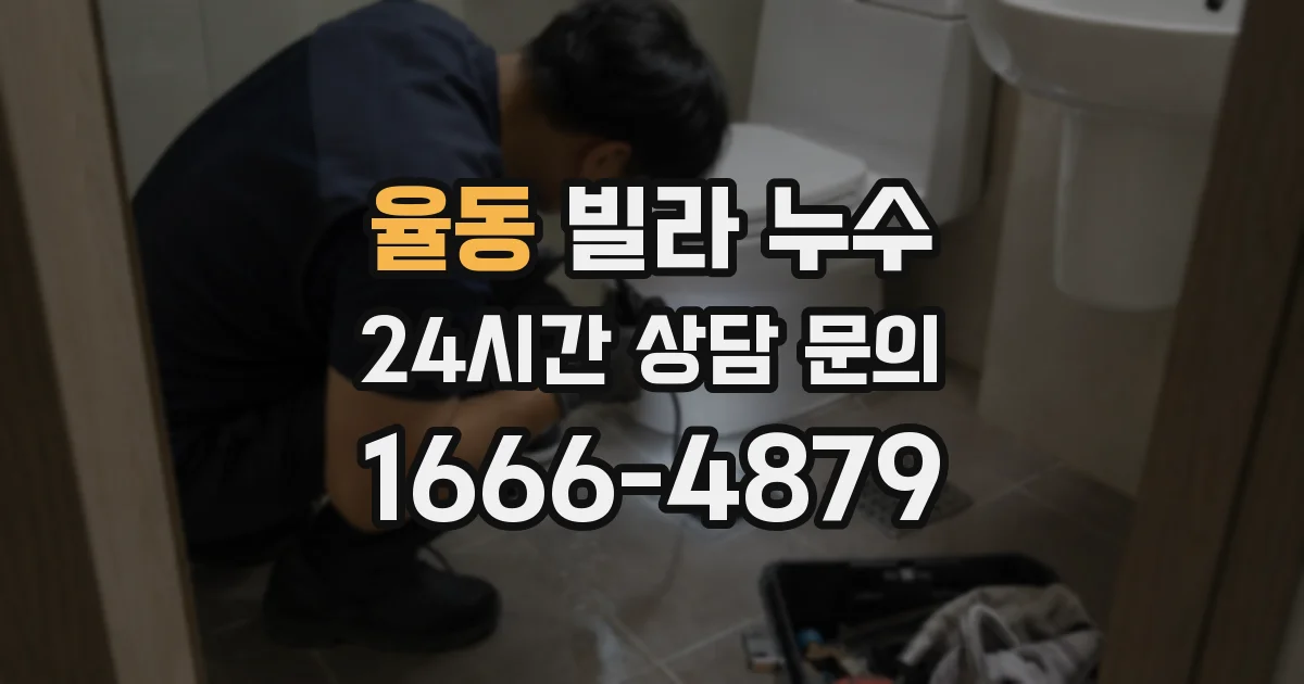 율동 빌라 누수