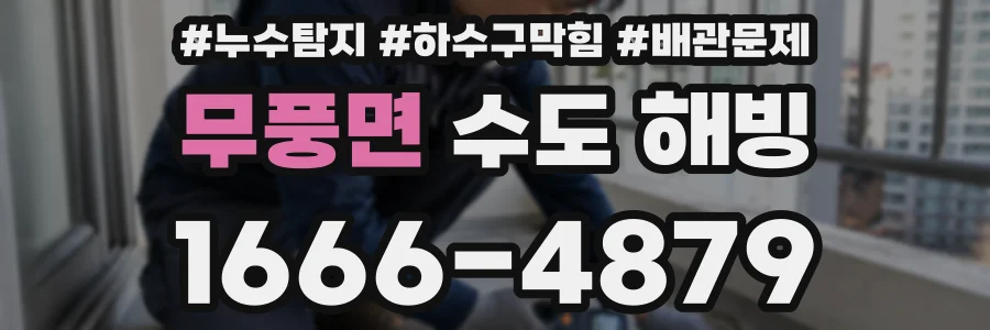 무풍면 수도 해빙