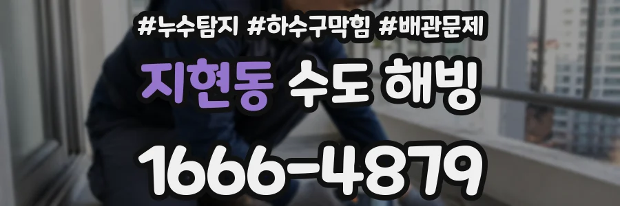 지현동 수도 해빙