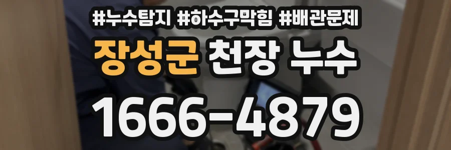 장성군 천장 누수