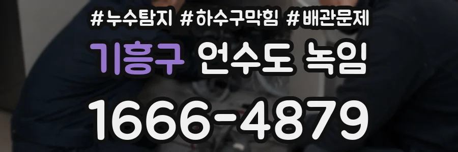 기흥구 언수도 녹임