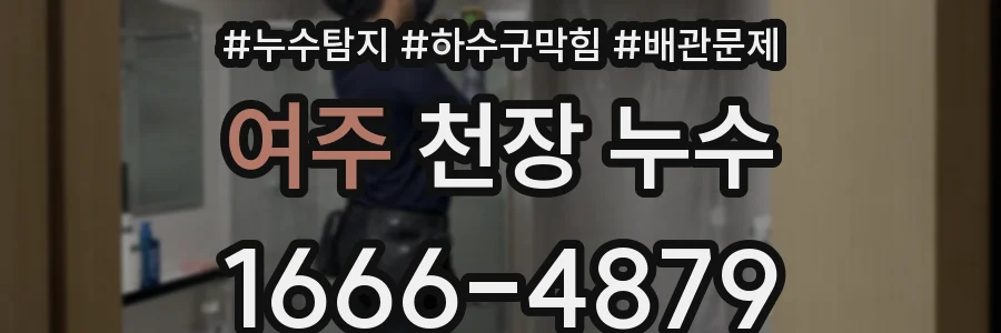 여주 천장 누수