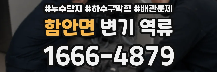 함안면 변기 역류