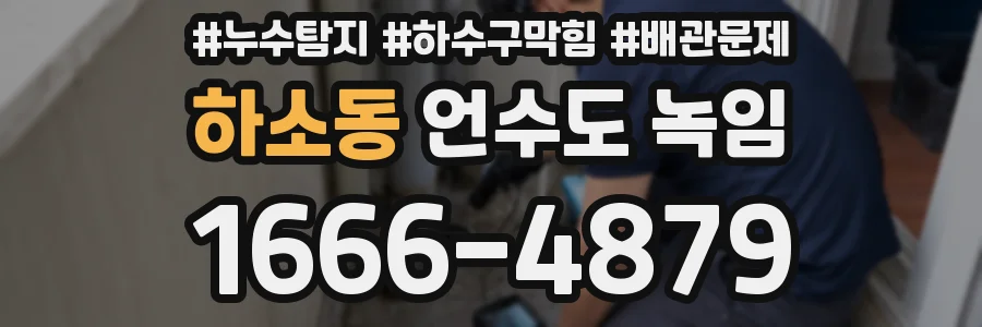 하소동 언수도 녹임