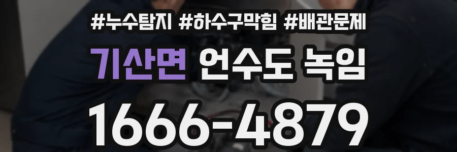 기산면 언수도 녹임