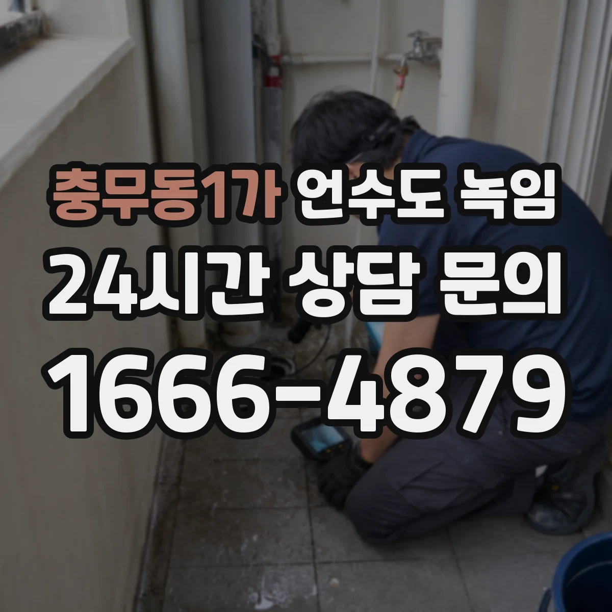 충무동1가 언수도 녹임