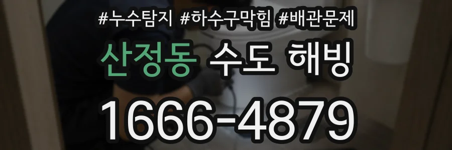 산정동 수도 해빙