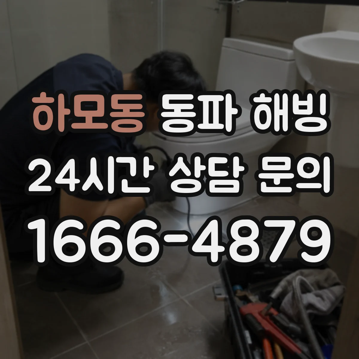 하모동 동파 해빙