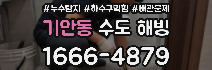 기안동 수도 해빙
