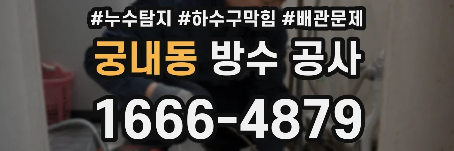 궁내동 방수 공사