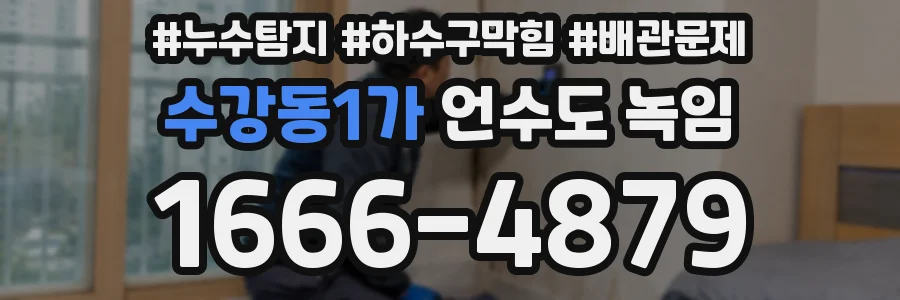 수강동1가 언수도 녹임