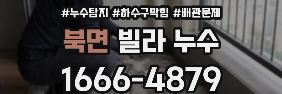 북면 빌라 누수