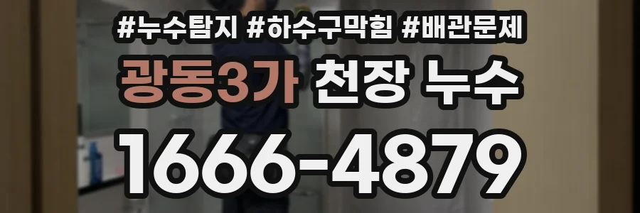 광동3가 천장 누수
